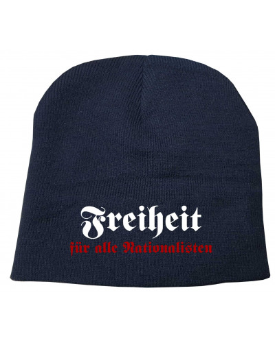 Bestickter Beanie "Fricka" (Freiheit)