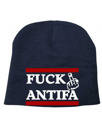Bestickter Beanie "Fricka" (Fuck Antifa)