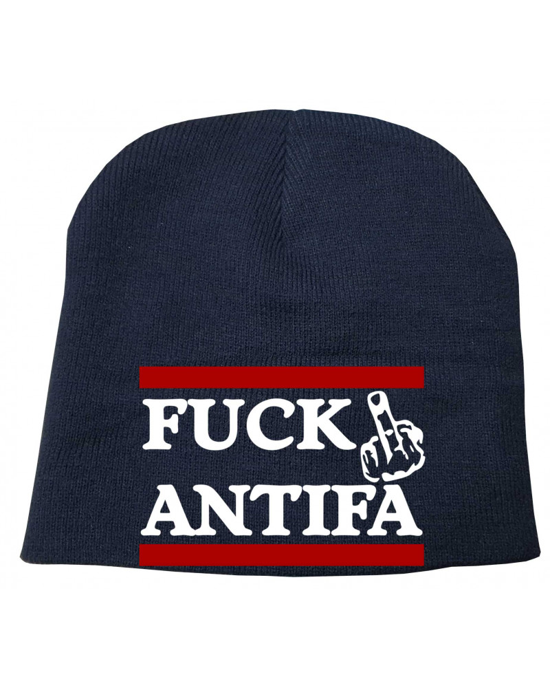 Bestickter Beanie "Fricka" (Fuck Antifa)