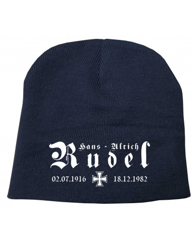 Bestickter Beanie "Fricka" (Hans - Ulrich Rudel, Kreuz)