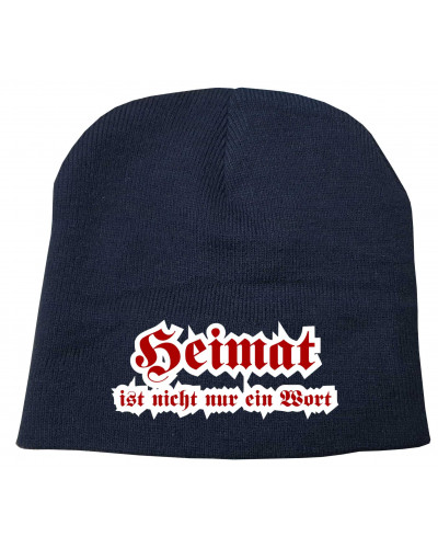 Bestickter Beanie "Fricka" (Heimat ist nicht nur ein Wort)