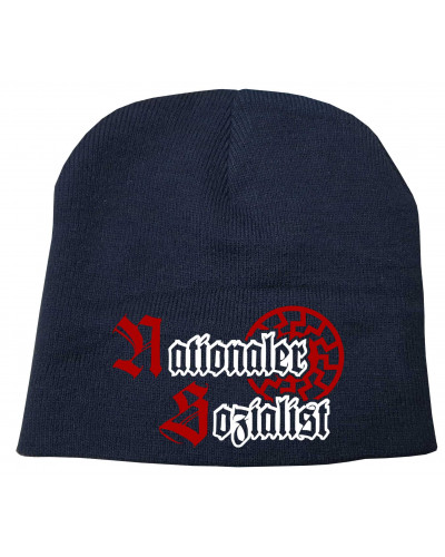 Bestickter Beanie "Fricka" (Nationaler Sozialist)