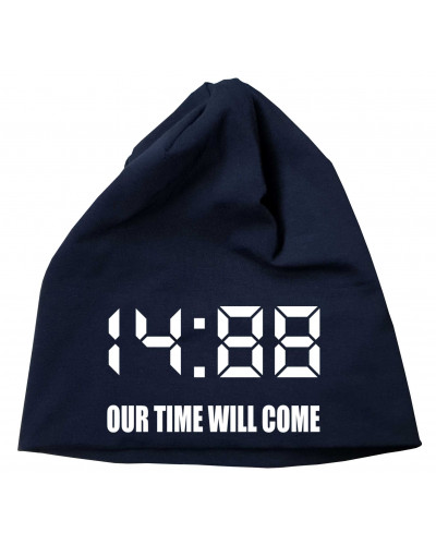 Bestickter Beanie "Frowe" (1488 Our time will come)