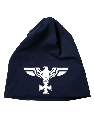 Bestickter Beanie "Frowe" (Adler, Kreuz)