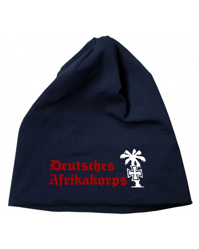 Bestickter Beanie "Frowe" (Deutsches Afrikakorps)