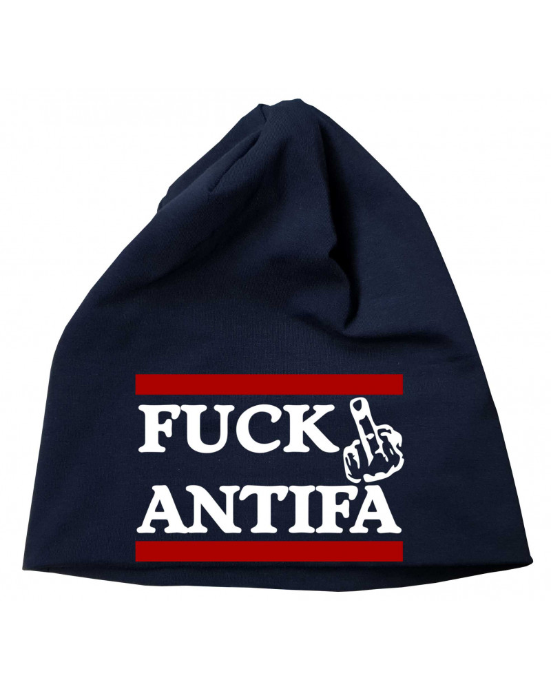 Bestickter Beanie "Frowe" (Fuck Antifa)