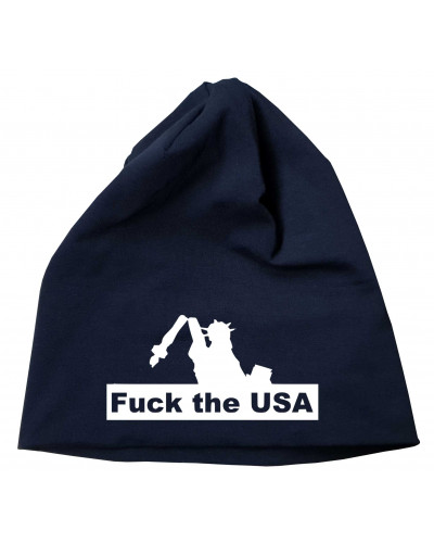 Bestickter Beanie "Frowe" (Fuck the USA)