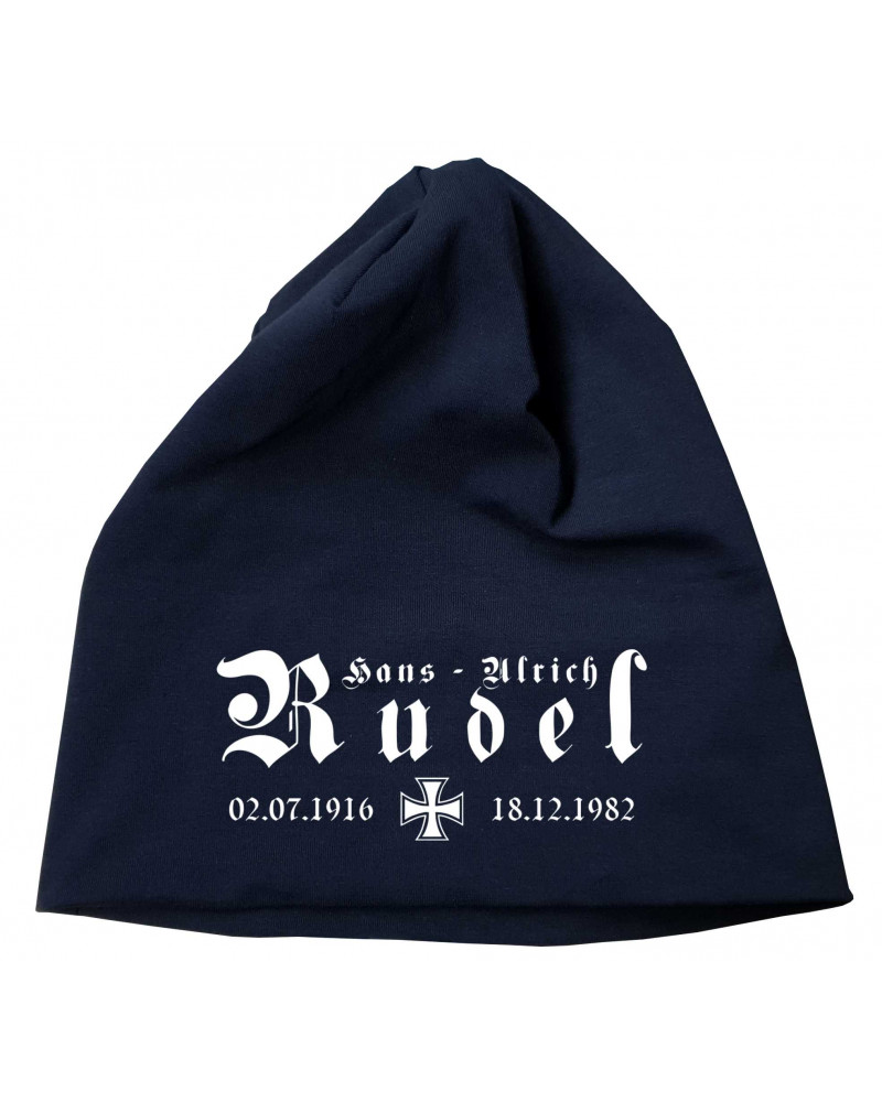 Bestickter Beanie "Frowe" (Hans - Ulrich Rudel, Kreuz)