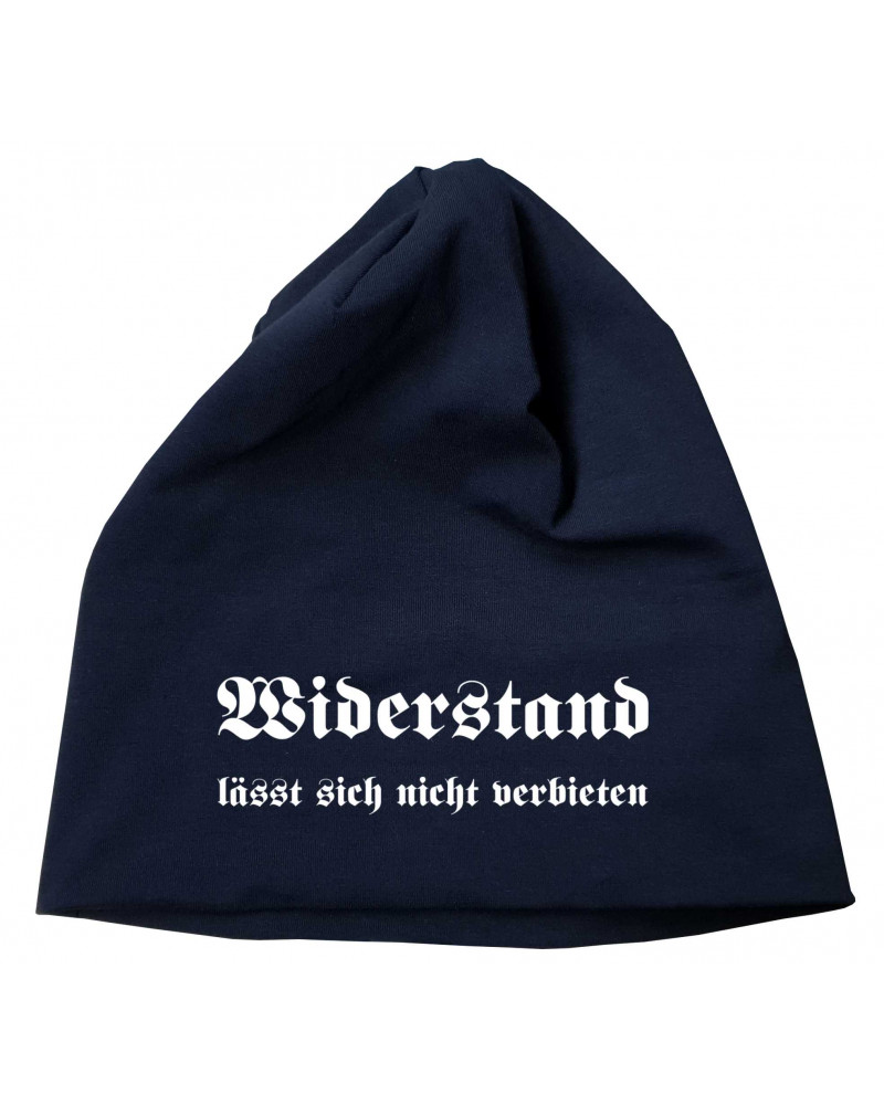 Bestickter Beanie "Frowe" (Widerstand lässt sich nicht verbieten)