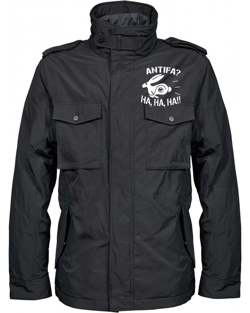 Bestickte Herren Jacke "Balder" (Antifa, ha ha ha)