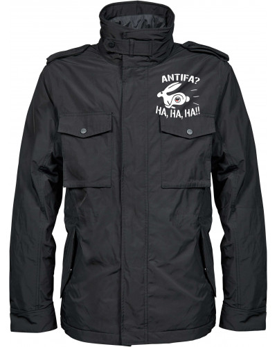 Bestickte Herren Jacke "Balder" (Antifa, ha ha ha)
