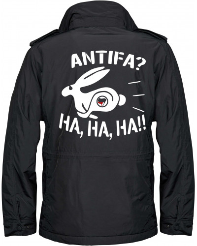 Bestickte Herren Jacke "Balder" (Antifa, ha ha ha)