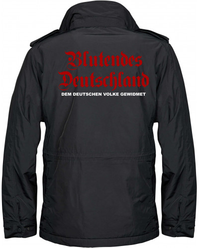 Bestickte Herren Jacke "Balder" (Blutendes Deutschland)