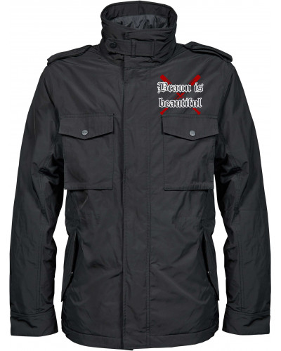Bestickte Herren Jacke "Balder" (Braun is beautiful)