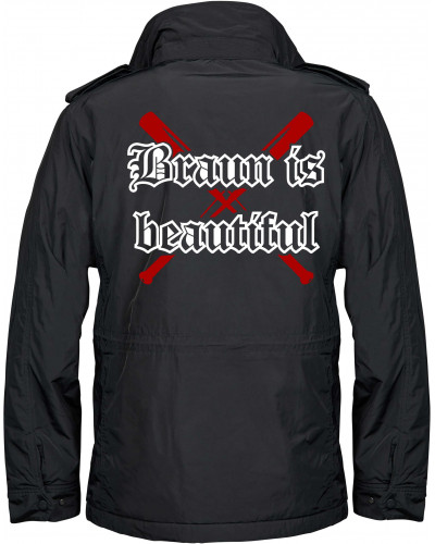 Bestickte Herren Jacke "Balder" (Braun is beautiful)