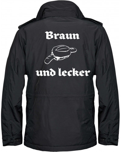 Bestickte Herren Jacke "Balder" (Braun und lecker)