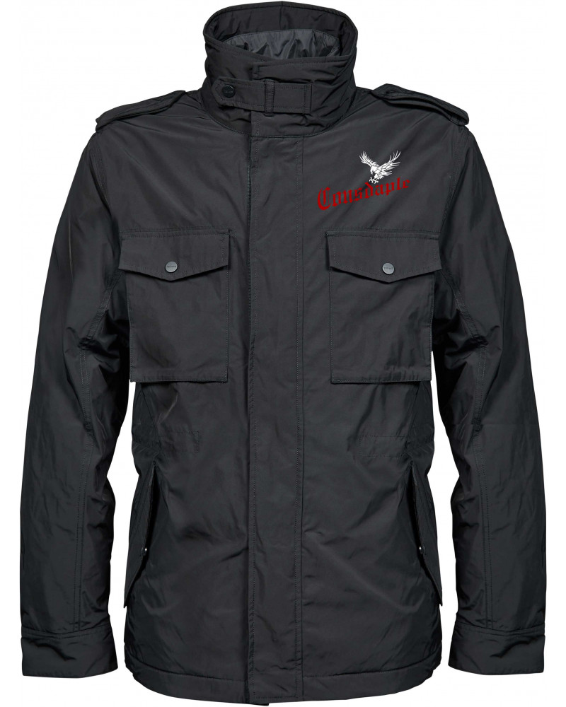 Bestickte Herren Jacke "Balder" (Consdaple, Adler im Flug)