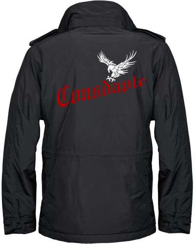 Bestickte Herren Jacke "Balder" (Consdaple, Adler im Flug)