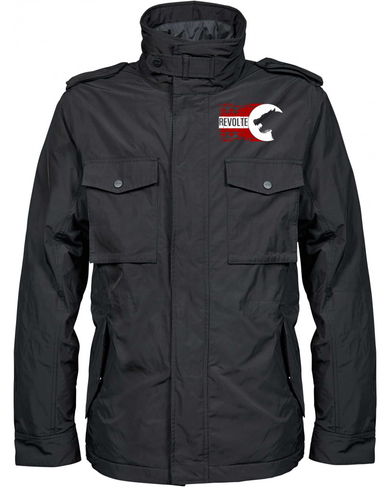 Bestickte Herren Jacke "Balder" (H8-Front)