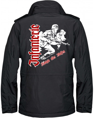 Bestickte Herren Jacke "Balder" (Infanterie, Königin aller Waffen)