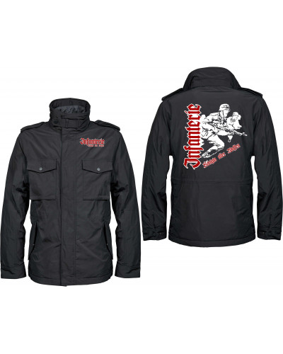 Bestickte Herren Jacke "Balder" (Infanterie, Königin aller Waffen)