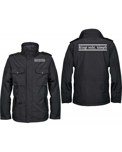 Bestickte Herren Jacke "Balder" (Klagt nicht kämpft)