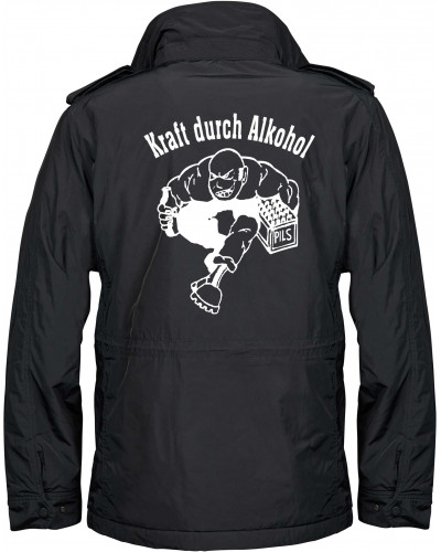 Bestickte Herren Jacke "Balder" (Kraft durch Alkohol)