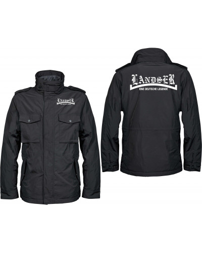 Bestickte Herren Jacke "Balder" (Landser, weiß)