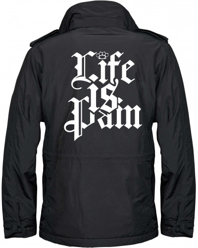 Bestickte Herren Jacke "Balder" (Life is Pain)