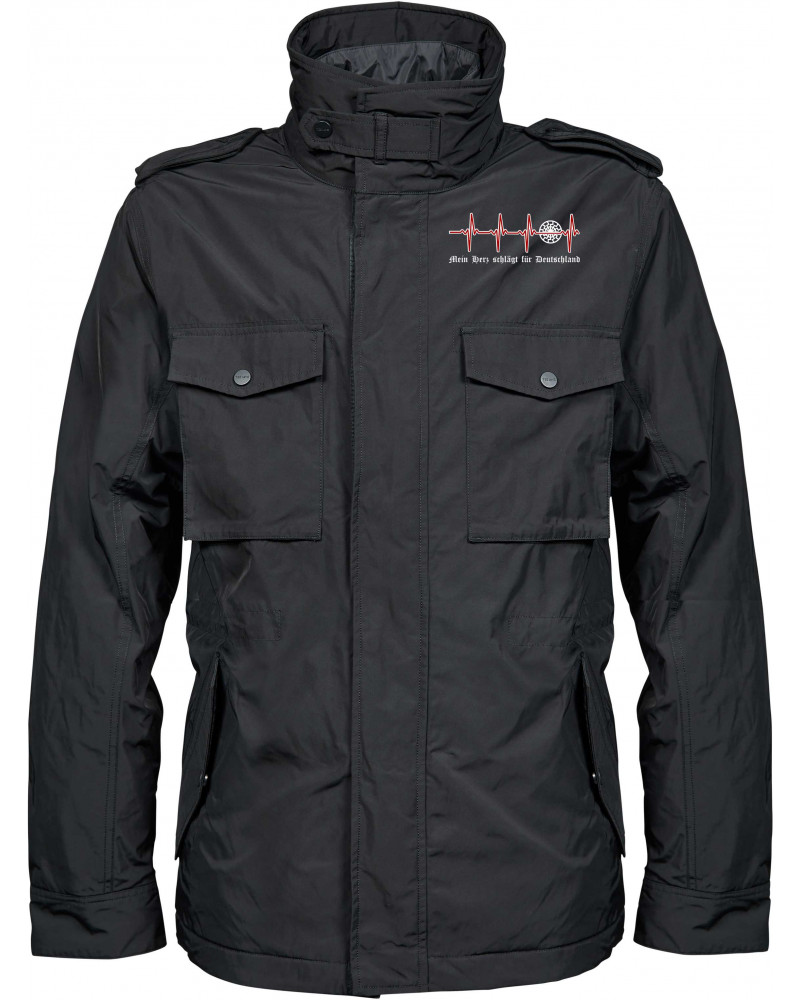 Bestickte Herren Jacke "Balder" (Mein Herz schlägt für Deutschland)