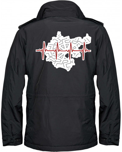 Bestickte Herren Jacke "Balder" (Mein Herz schlägt für Deutschland)