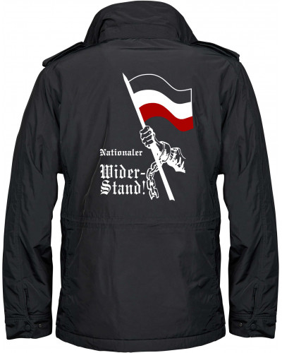 Bestickte Herren Jacke "Balder" (Nationaler Widerstand, Fahne)