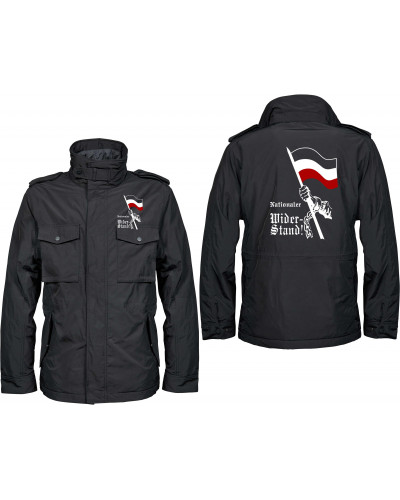 Bestickte Herren Jacke "Balder" (Nationaler Widerstand, Fahne)