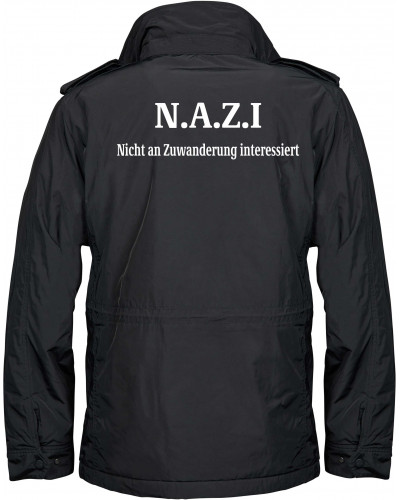 Bestickte Herren Jacke "Balder" (Nazi nicht an Zuwanderung interessiert)