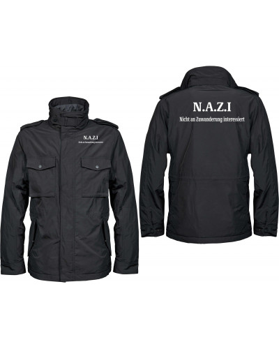 Bestickte Herren Jacke "Balder" (Nazi nicht an Zuwanderung interessiert)