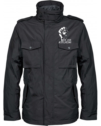 Bestickte Herren Jacke "Balder" (Nein zum Asylheim)