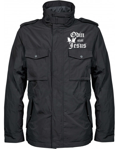 Bestickte Herren Jacke "Balder" (Odin statt Jesus)