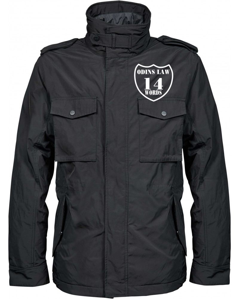 Bestickte Herren Jacke "Balder" (Odins law)