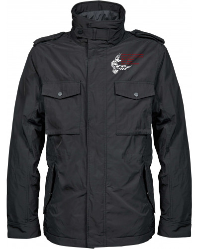 Bestickte Herren Jacke "Balder" (Odins Raben werden kommen)