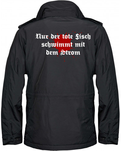 Bestickte Herren Jacke "Balder" (Petri Heil)