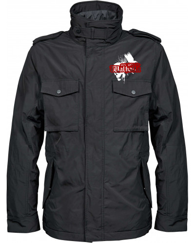 Bestickte Herren Jacke "Balder" (See you in Walhalla, Totenkopf)