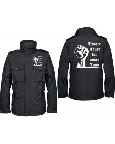 Bestickte Herren Jacke "Balder" (Unsere Faust für unser Land)