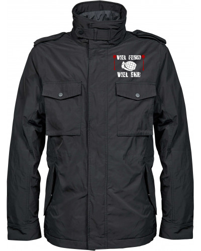 Bestickte Herren Jacke "Balder" (Viel feind viel Ehr)