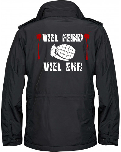 Bestickte Herren Jacke "Balder" (Viel feind viel Ehr)