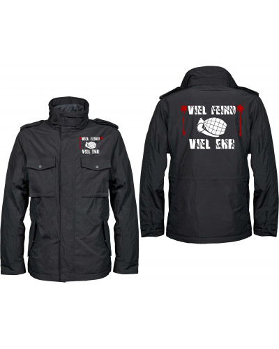 Bestickte Herren Jacke "Balder" (Viel feind viel Ehr)
