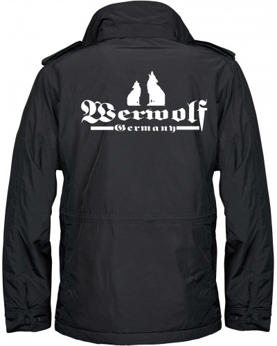 Bestickte Herren Jacke "Balder" (Werwolf Germany mit Wolf)