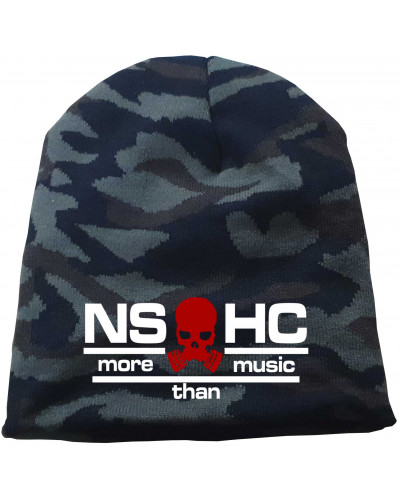 Bestickter Beanie "Camo" (NS HC, more than music)