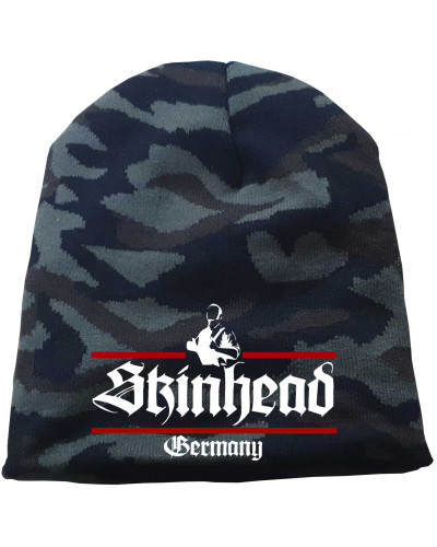 Bestickter Beanie "Camo" (Skinhead Germany)