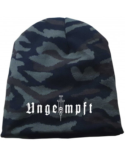 Bestickter Beanie "Camo" (Ungeimpft, Einfarbig)