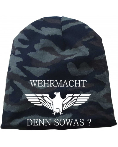 Bestickter Beanie "Camo" (Wehrmacht denn sowas)